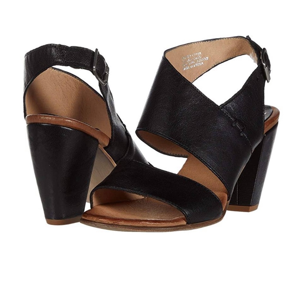 New Miz Mooz “Palmer” Black Leather Size 9  (39)